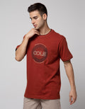 Cole Circle Geo Print Kaos Pria