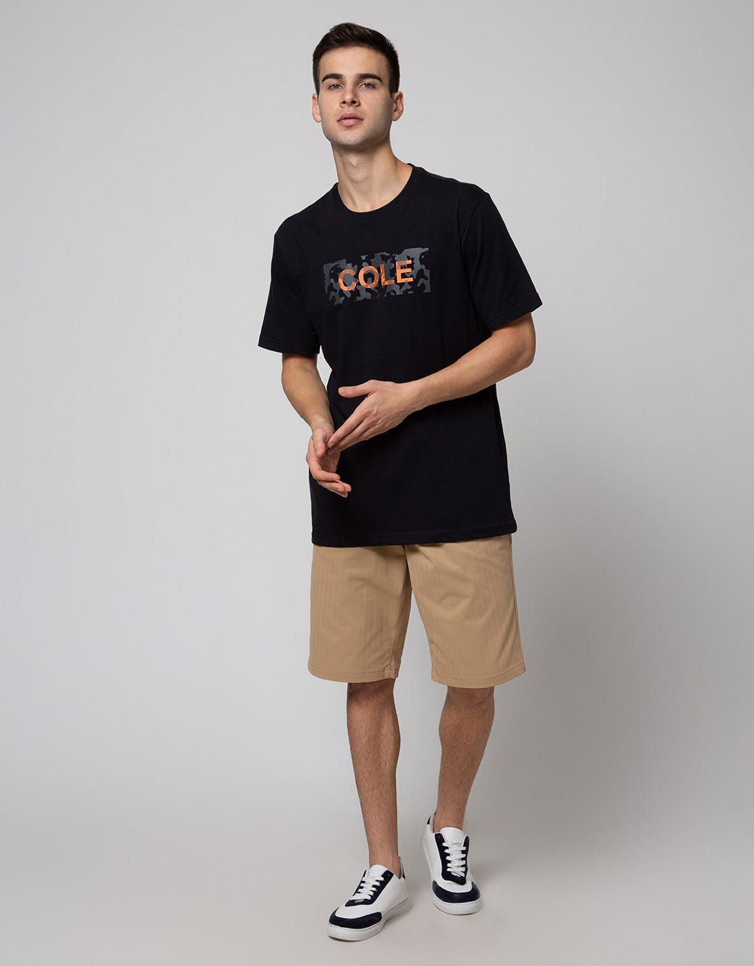 Cole Short Sleeve T-Shirt Print Silhouette
