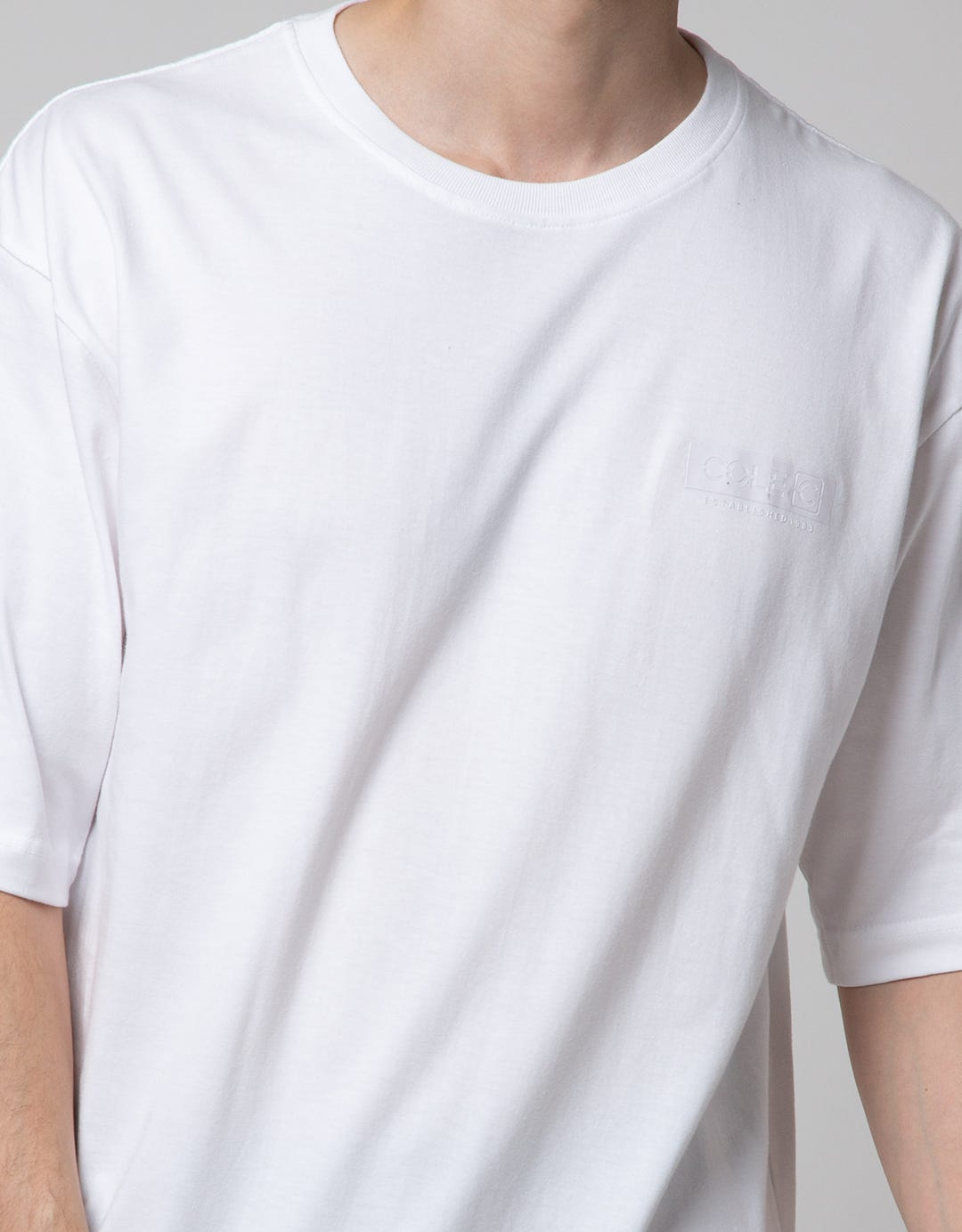 Cole Short Sleeve T-Shirt Oversized Simple Print