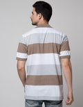 Cole Short Sleeve Polo Shirt Stripe Engineering Solid