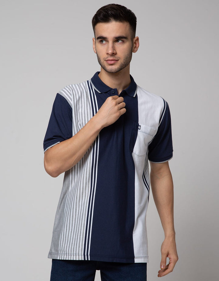 Cole Vertical Comb Men's Polo Shirt