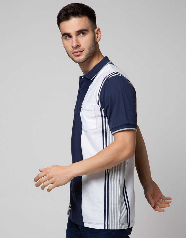 Cole Vertical Comb Men's Polo Shirt