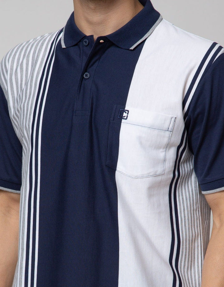 Cole Vertical Comb Men's Polo Shirt