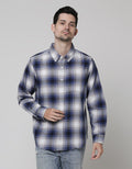 Cole Long Sleeve Shirt Med Check 1 Pocket