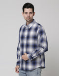 Cole Long Sleeve Shirt Med Check 1 Pocket