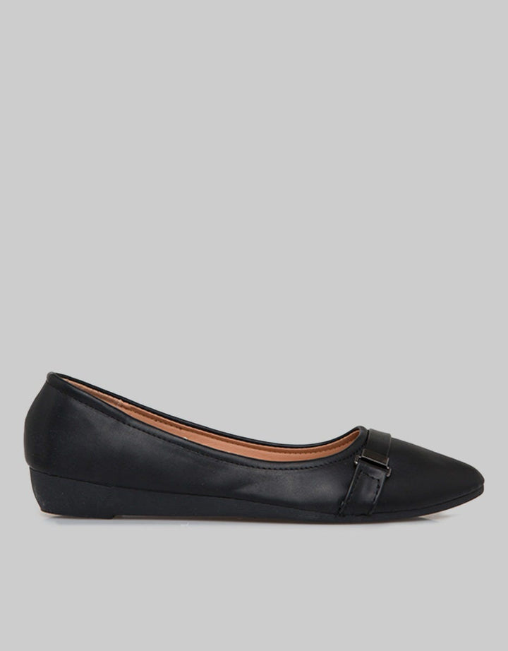 St. Yves Ballerinas Pointy Sepatu Flat Wanita