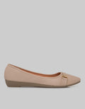 St. Yves Ballerinas Pointy Sepatu Flat Wanita