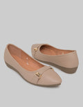 St. Yves Ballerinas Pointy Sepatu Flat Wanita