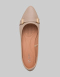 St. Yves Ballerinas Pointy Sepatu Flat Wanita