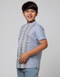 Nevada Ulos Door Baju Koko Anak Laki-Laki