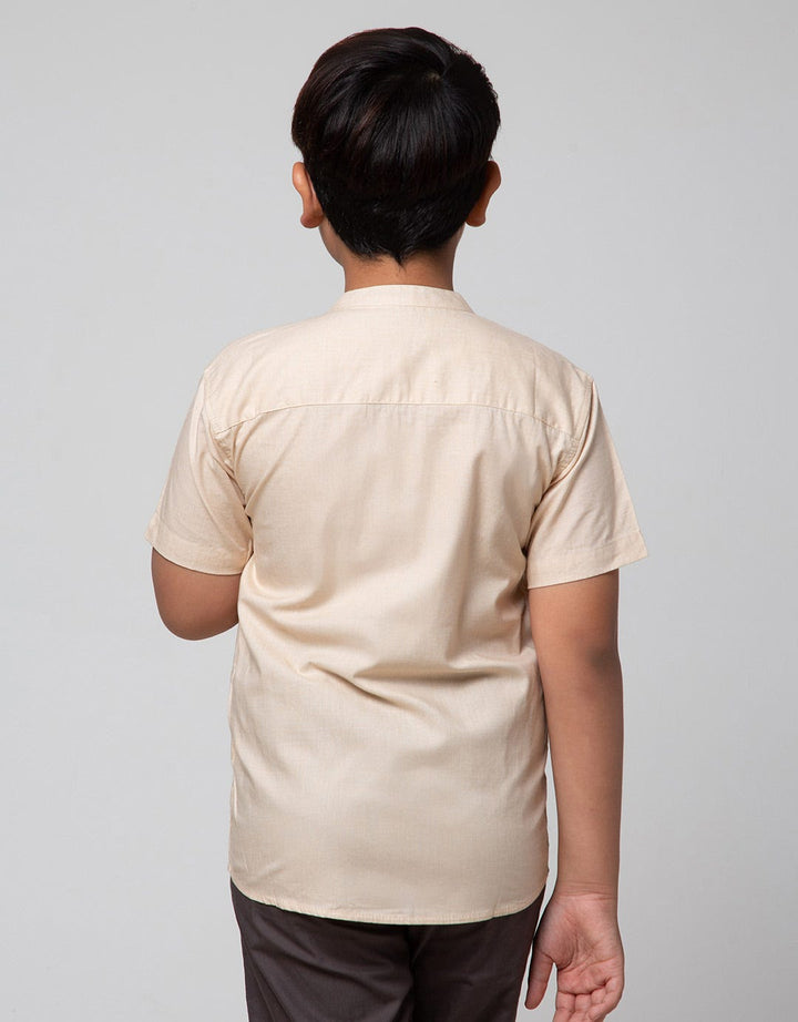 Nevada Short Sleeve Shirt Viscose Bamus Print Pintu