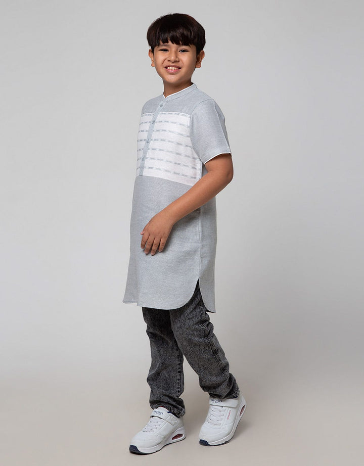 Nevada Short Sleeve Shirt Bamus Gamis Ulos Bordir Dada