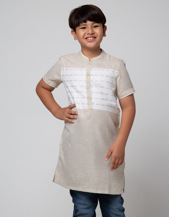 Nevada Short Sleeve Shirt Bamus Gamis Ulos Bordir Dada