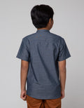 Nevada Ulos Print Baju Muslim Anak Laki-Laki