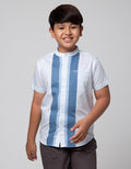 Nevada Short Sleeve Shirt Bamus Print Geometri Pintu