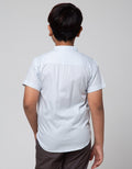 Nevada Short Sleeve Shirt Bamus Print Geometri Pintu