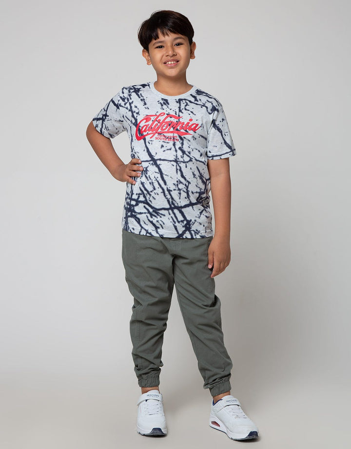 Nevada California Print Boys T-Shirt