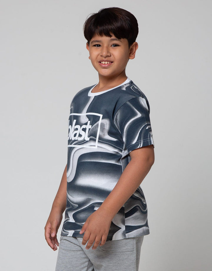 Nevada Short Sleeve T-Shirt Abstract Blast