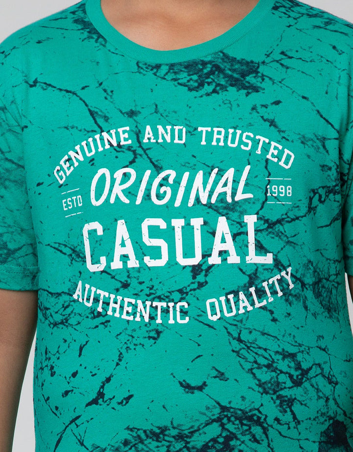 Nevada Short Sleeve T-Shirt Print Abstract Original Casual