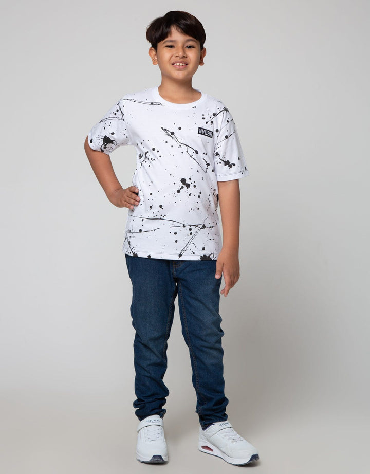 Nevada Plakat Plash Kaos Anak Laki-Laki