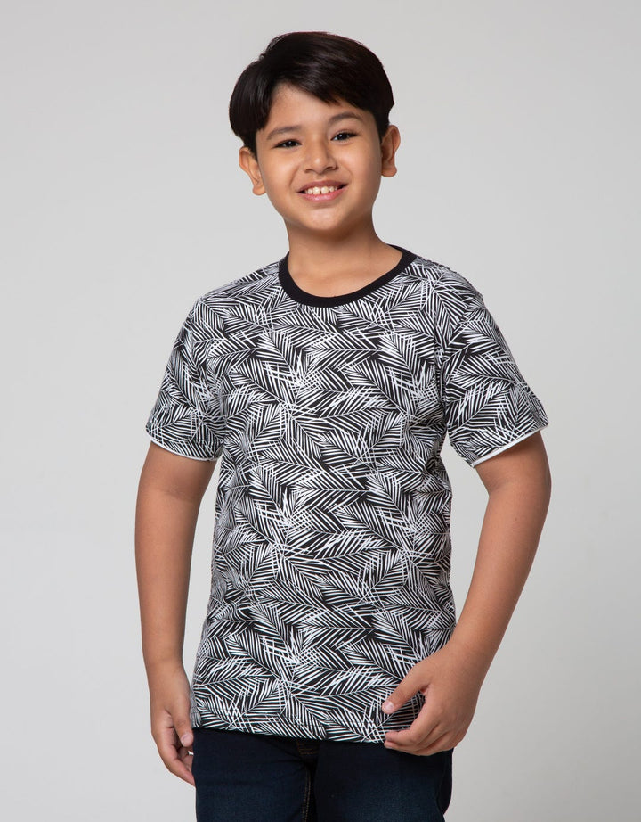 Nevada Short Sleeve T-Shirt Print Tropical