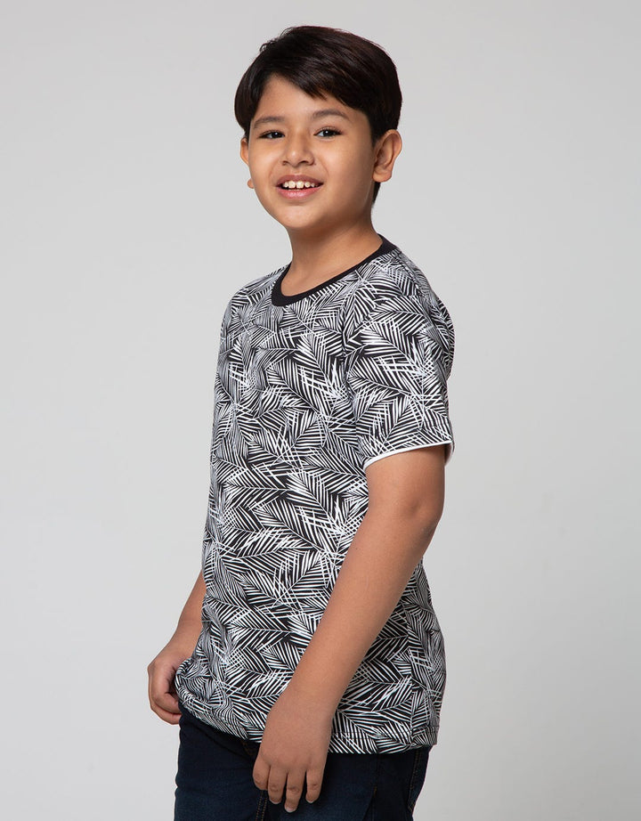 Nevada Short Sleeve T-Shirt Print Tropical