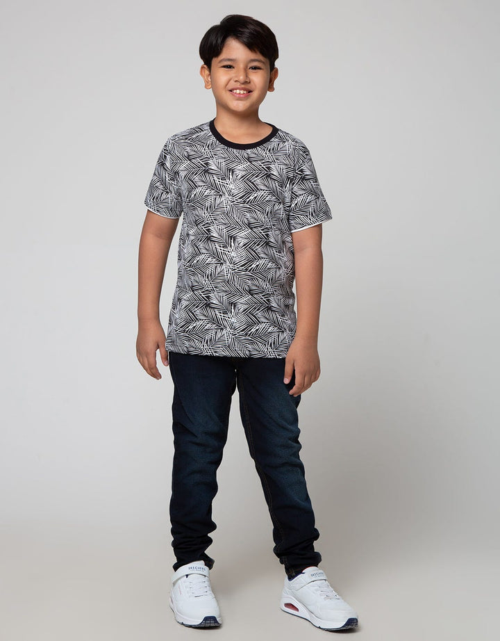 Nevada Short Sleeve T-Shirt Print Tropical