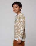 Nevada Abstract Print Sweater Anak Laki-Laki
