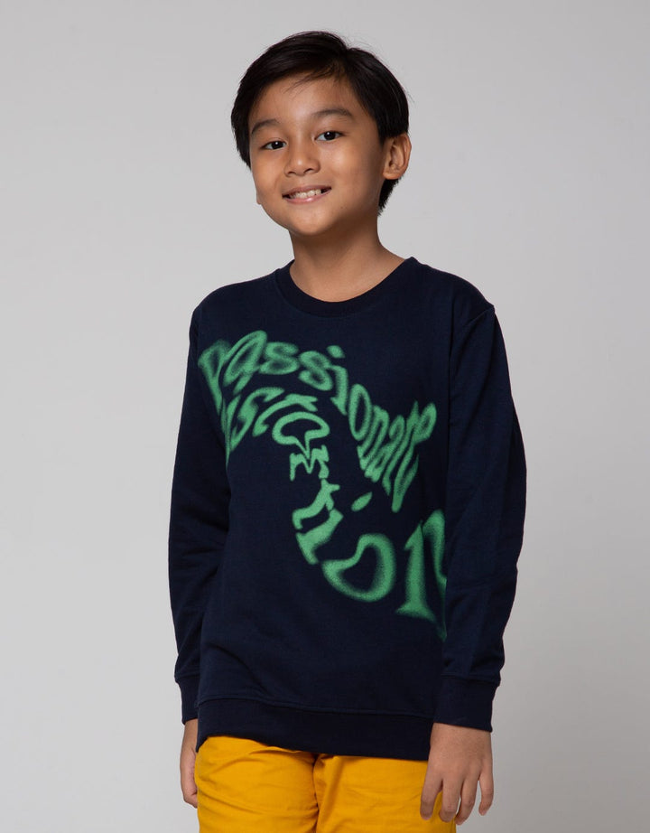 Nevada Passion Print Sweater Anak Laki-Laki