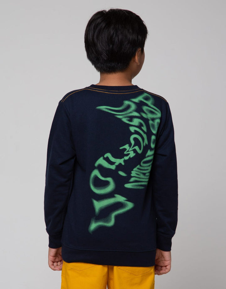 Nevada Passion Print Sweater Anak Laki-Laki
