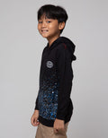 Nevada Sweater Hoodie Blue Splash