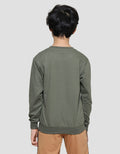 Nevada Non Hoodie Cut N Sew W Pocket Sweater Anak Laki-Laki