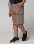 Nevada Short Woven Relaxed Oxford Leno Solid Cargo