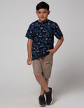 Nevada Short Woven Relaxed Oxford Leno Solid Cargo