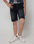 Nevada Denim Shorts Karet Destroy Loosefit