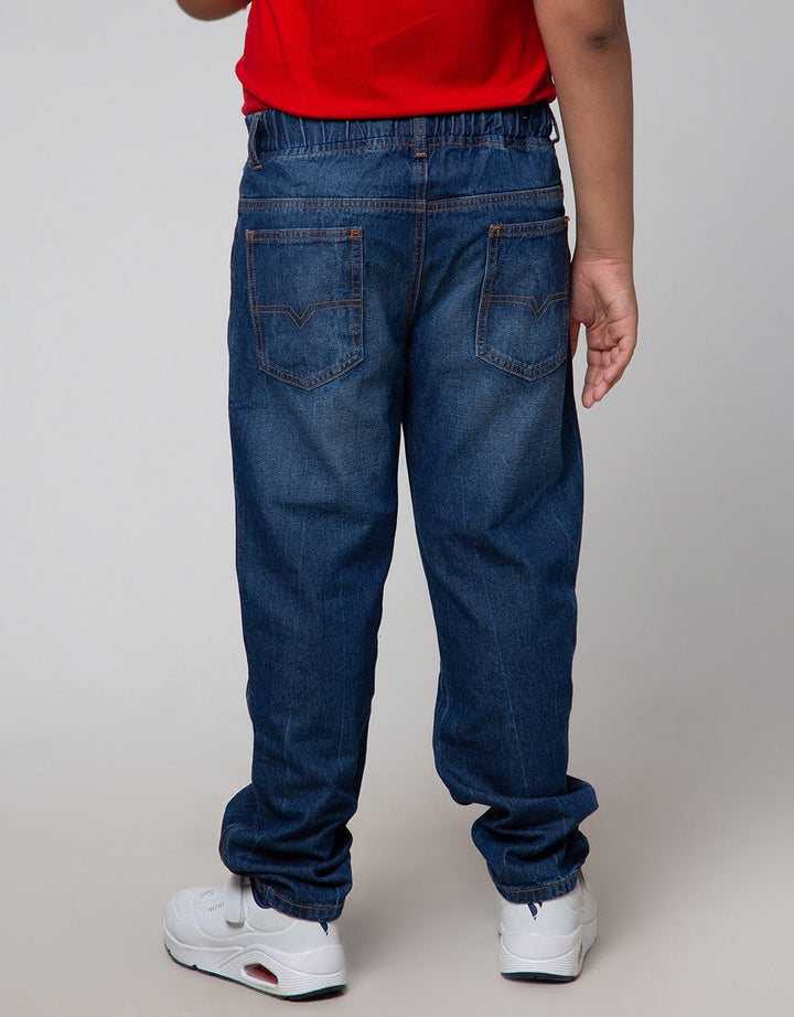 Nevada Denim Pants Karet Destroy Loosfit