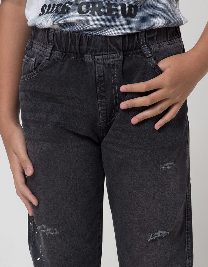 Nevada Denim Pants Rubber Destroy Splash
