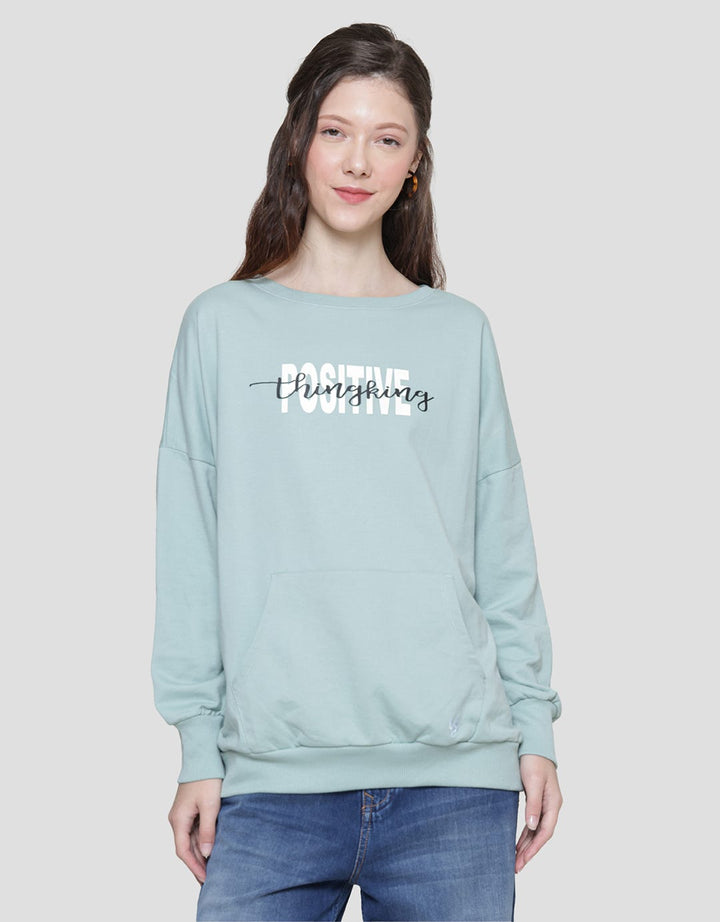 Cardinal Girl Positive Thinking Women's Sweater
