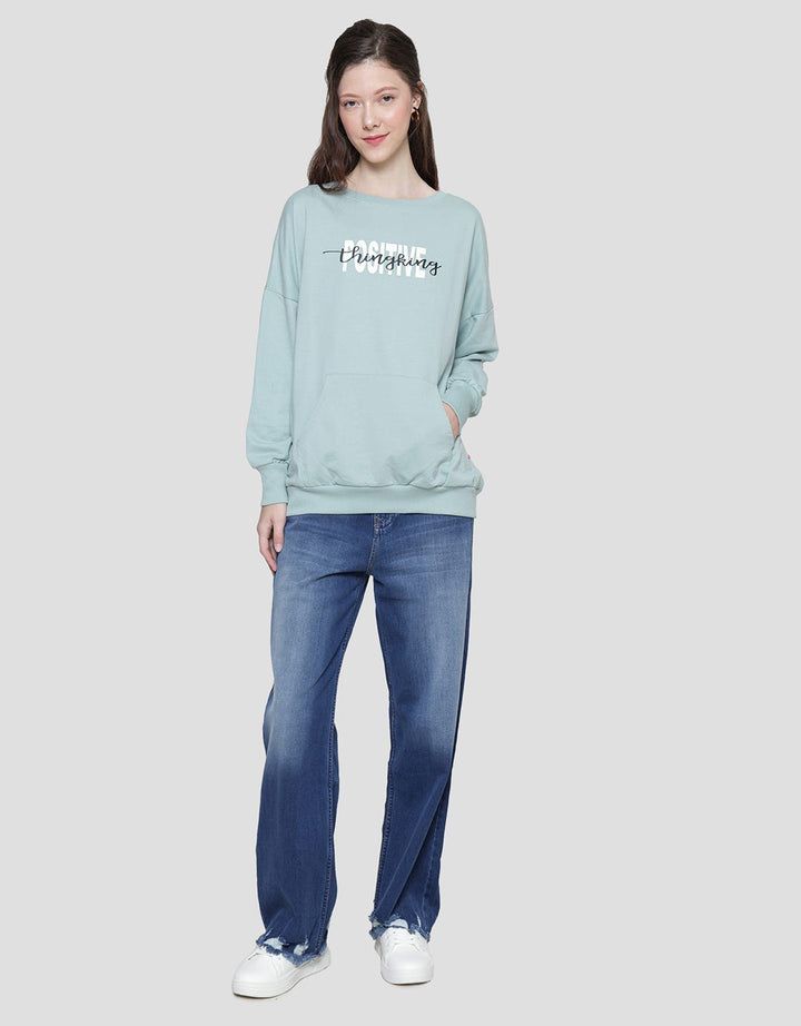 Cardinal Girl Positive Thinking Women's Sweater