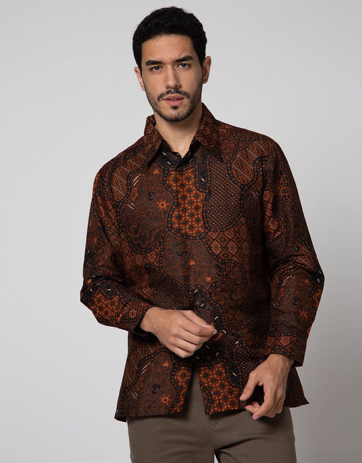 Arjuna Weda Kemeja Batik Sekar Jagad Pria
