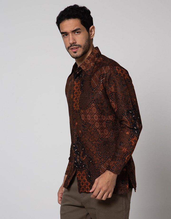 Arjuna Weda Kemeja Batik Sekar Jagad Pria