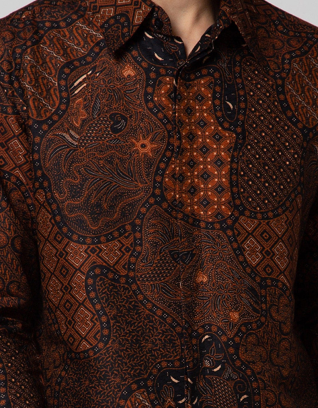 Arjuna Weda Kemeja Batik Sekar Jagad Pria