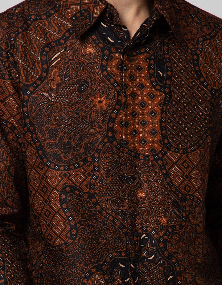 Arjuna Weda Kemeja Batik Sekar Jagad Pria
