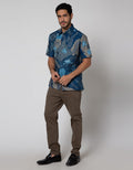 Arjuna Weda Hem Batik Kembang Parang