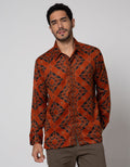 Arjuna Weda Men's Sido Luhur Batik Shirt