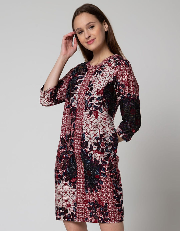 Arjuna Weda Sackdress Batik Jalar Leaf