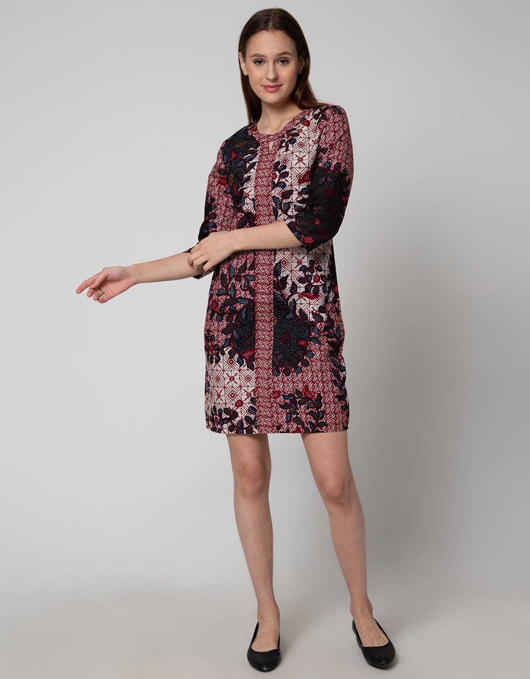 Arjuna Weda Sackdress Batik Jalar Leaf