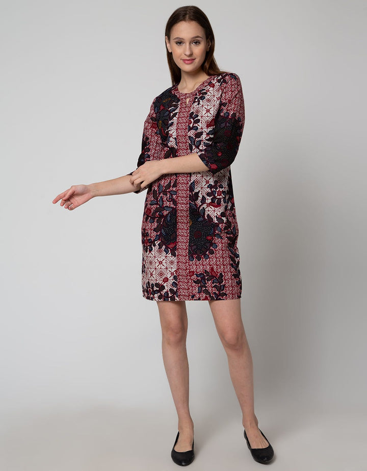Arjuna Weda Sackdress Batik Jalar Leaf