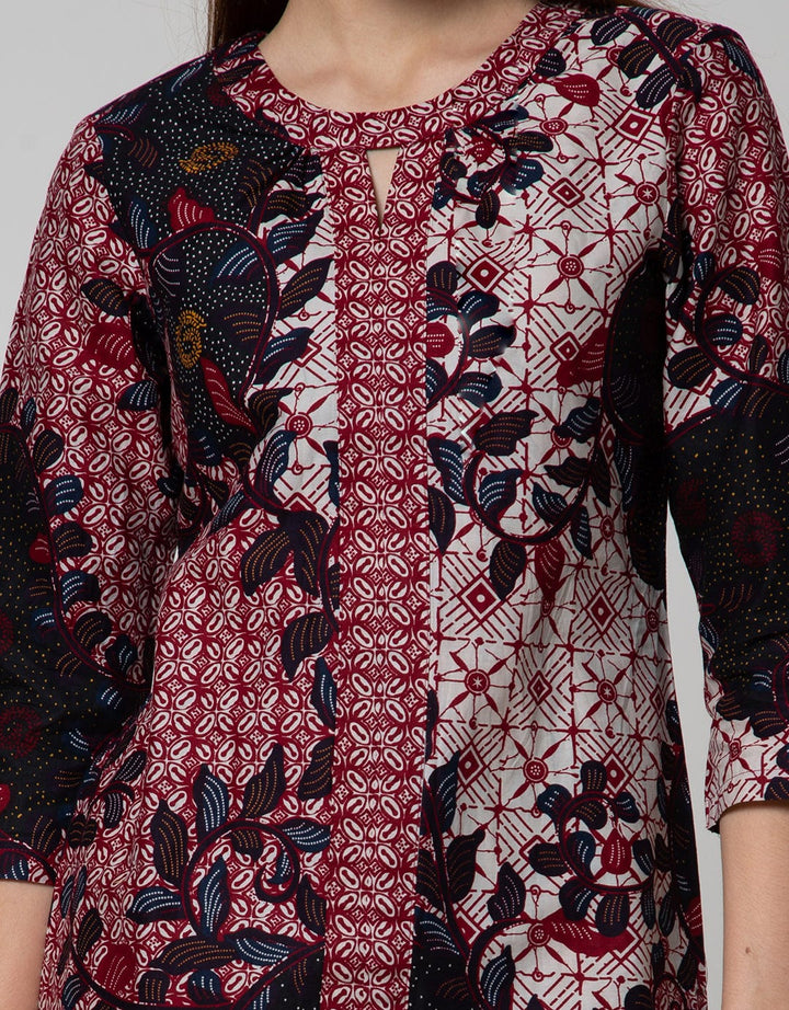 Arjuna Weda Sackdress Batik Jalar Leaf