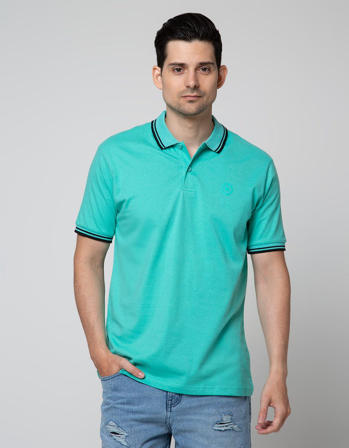 Nevada Short Sleeve Polo Shirt Jersey Print